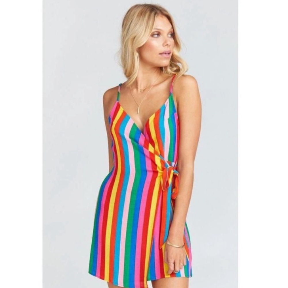 Show me your Mumu multicolor dress